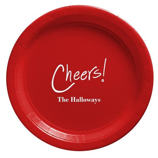 Fun Cheers Paper Plates